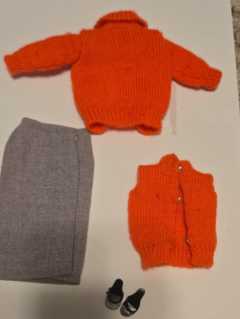 1960s Barbie Coral Outfit